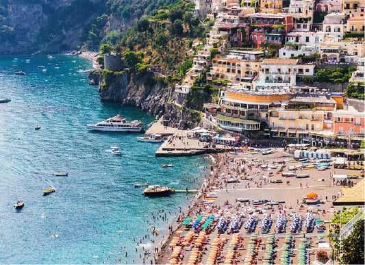 Cena en Positano